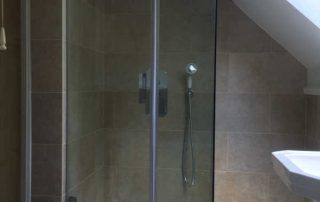frameless shower door loughton 1